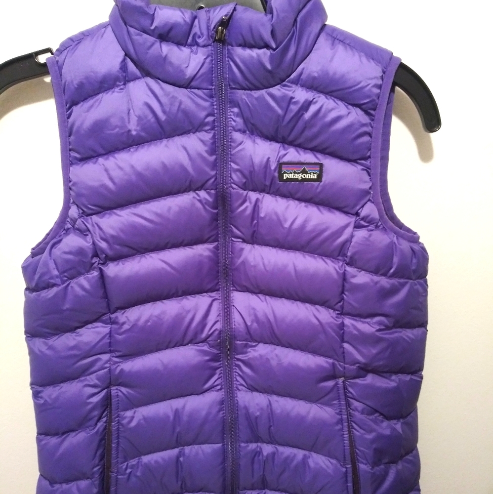Girl purple vest